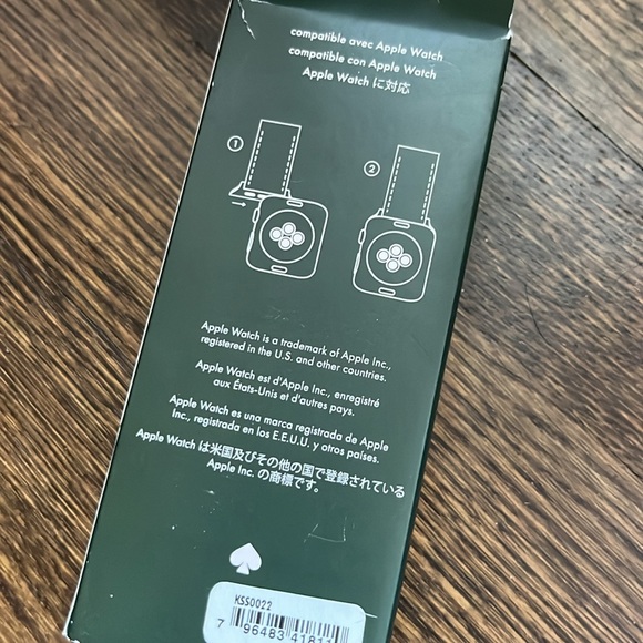 Kate Spade Apple Watch Silicone band. - Picture 3 of 3